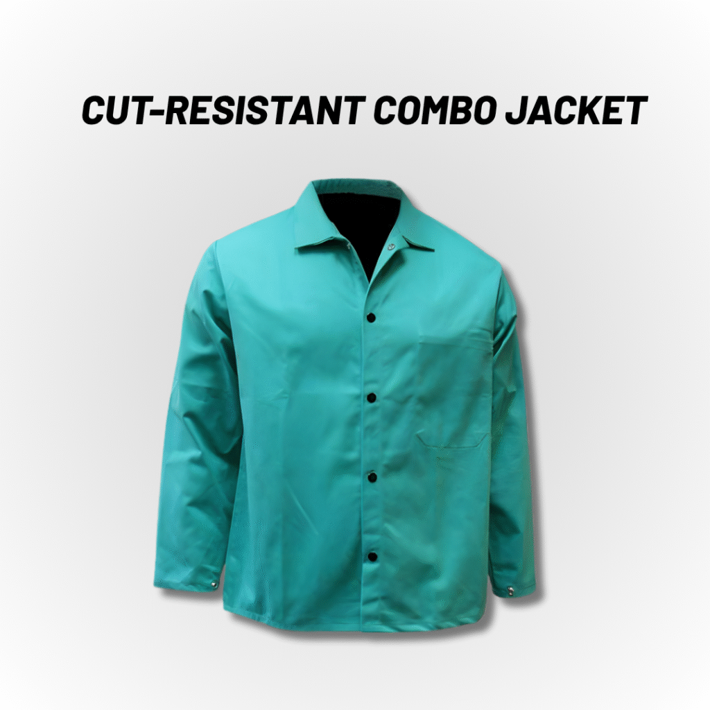 Techmro Inc Cut-Resistant Combo Jacket - Industrial Safety Gear