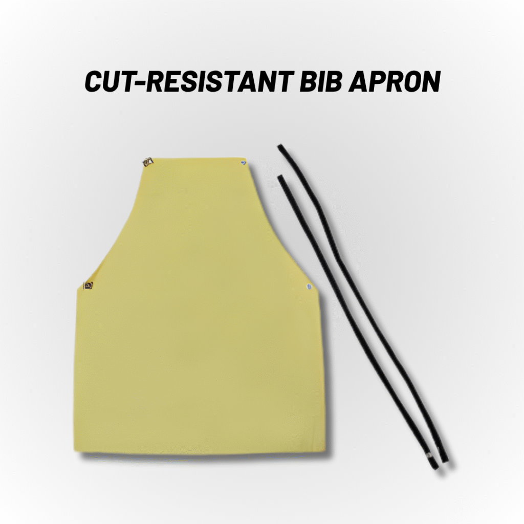 Techmro Inc Cut Resistant Bib Apron - Industrial Safety Gear
