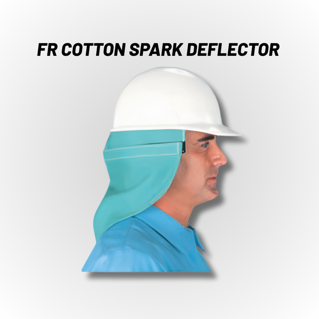 TechMRO Inc FR Cotton Spark Deflector - Industrial Safety Gear