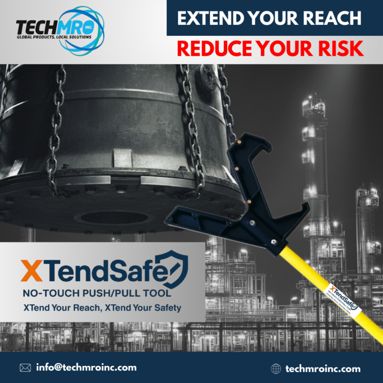 Extend your reach, reduce risk in petrochemical plants. Discover how a push pull tool petrochemical application eliminates hand injuries and line-of-fire hazards.