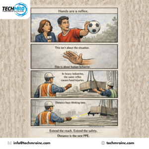 Hands Are a Reflex. Distance Is a Decision.