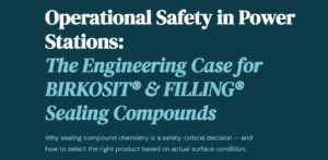 Operational Safety in Power Stations:The Engineering Case for BIRKOSIT® & FILLING® Sealing Compounds